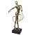 Estatueta Ginasta com Corda em Resina Dourada – Jemima Casa - Imagem 3