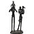Escultura Família em Ferro Preto - Jemima Casa - Imagem 1