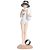 Escultura Decorativa Beach Girl - Imagem 1