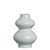 Vaso Ondulado De Cerâmica Off-White I - Imagem 1