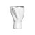 Vaso Ísis De Cerâmica Branco P - Imagem 1