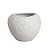 Vaso Branco De Cerâmica - Imagem 1