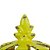 Coroa Em Cerâmica Amarela Grande - Imagem 2