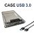 Case HD externo USB 3.0 sata  transparente - Imagem 2