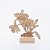 ESCULTURA ORQUIDEA EM MADEIRA LAELIA PUMILA TAMANHO P - Imagem 1