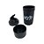 Coqueteleira Duas Doses Academia MXD Conceito Preto Básico 500ML - Imagem 2