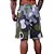 Bermuda Masculina Moletom MXD Conceito Camuflado Circular Verde Escuro - Imagem 2