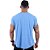 Camiseta Longline BENETTON Masculina MXD Conceito Azul Bebê - Imagem 2