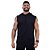 Regata Longline com Touca MXD Conceito Preto Básico - Imagem 1