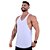Regata Super Cavada Masculina MXD Conceito Branca Lisa - Imagem 2