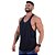 Regata Super Cavada Masculina MXD Conceito Preta Lisa - Imagem 2