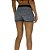 Shortinho Feminino Moletom MXD Conceito Rajado Preto - Imagem 3