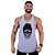 Regata Longline Super Cavada Masculina MXD Conceito Caveira Gorro - Imagem 1