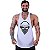 Regata Longline Super Cavada Masculina MXD Conceito Caveira Headset - Imagem 1