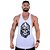 Regata Longline Super Cavada Masculina MXD Conceito Death Skull - Imagem 1