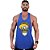 Regata Longline Super Cavada Masculina MXD Conceito Gold Skull - Imagem 1