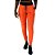 Calça Feminina Moletom MXD Conceito Laranja Flúor - Imagem 1