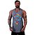 Regata Longline Masculina MXD Conceito Caveira Abstrata - Imagem 3