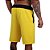 Bermuda Masculina Moletom MXD Conceito Amarelo Ouro Liso - Imagem 2
