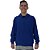 Jaqueta Moletom com Zíper Masculina MXD Conceito Azul Royal - Imagem 1