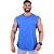 Regata Machão Longline Sem Manga MXD Conceito Azul Royal - Imagem 1