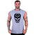 Regata Machão Longline Sem Manga MXD Conceito Caveira Bandana Style - Imagem 3