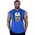 Regata Machão Longline Sem Manga MXD Conceito Caveira Boné - Imagem 6