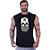 Regata Machão Longline Sem Manga MXD Conceito Caveira Boné - Imagem 5
