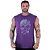 Regata Machão Longline Sem Manga MXD Conceito Caveira Distorcida - Imagem 1