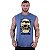 Regata Machão Longline Sem Manga MXD Conceito Caveira Hardcore - Imagem 1