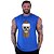 Regata Machão Longline Sem Manga MXD Conceito Caveira Moicano - Imagem 4