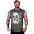 Regata Machão Longline Sem Manga MXD Conceito Caveiras Escritas - Imagem 6