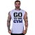 Regata Machão Longline Sem Manga MXD Conceito Go To The Gym - Imagem 1