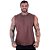 Regata Machão Longline Sem Manga MXD Conceito Marrom - Imagem 1