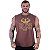 Regata Machão Longline Sem Manga MXD Conceito No Pain No Gain Braço Forte - Imagem 1