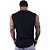 Regata Machão Longline Sem Manga MXD Conceito Preto - Imagem 2