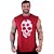 Regata Machão Longline Sem Manga MXD Conceito Puzzle Skull - Imagem 5