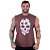 Regata Machão Longline Sem Manga MXD Conceito Puzzle Skull - Imagem 4