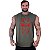 Regata Machão Longline Sem Manga MXD Conceito Red Skull Mask - Imagem 2