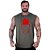 Regata Machão Longline Sem Manga MXD Conceito Red Skull Mask - Imagem 5
