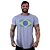 Camiseta Longline Masculina MXD Conceito Bandeira Brasil Rabiscos - Imagem 5