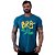 Camiseta Longline Masculina MXD Conceito Bandeira do Brasil Pincelado - Imagem 7
