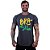 Camiseta Longline Masculina MXD Conceito Bandeira do Brasil Pincelado - Imagem 6