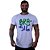 Camiseta Longline Masculina MXD Conceito Bandeira do Brasil Pincelado - Imagem 3