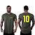 Camiseta Longline Masculina MXD Conceito Brasil e Número Dez - Imagem 9