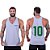 Regata Cavada Masculina MXD Conceito Brasil e Número Dez - Imagem 3