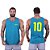 Regata Clássica Masculina MXD Conceito Brasil e Número Dez - Imagem 4