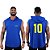 Regata Machão com Touca Masculina MXD Conceito Brasil e Número Dez - Imagem 2