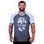 Camiseta Tradicional Manga Curta MXD Conceito Caveira Estilhaços - Imagem 2