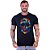 Camiseta Tradicional Masculina Manga Curta MXD Conceito Caveira Abstrata - Imagem 1